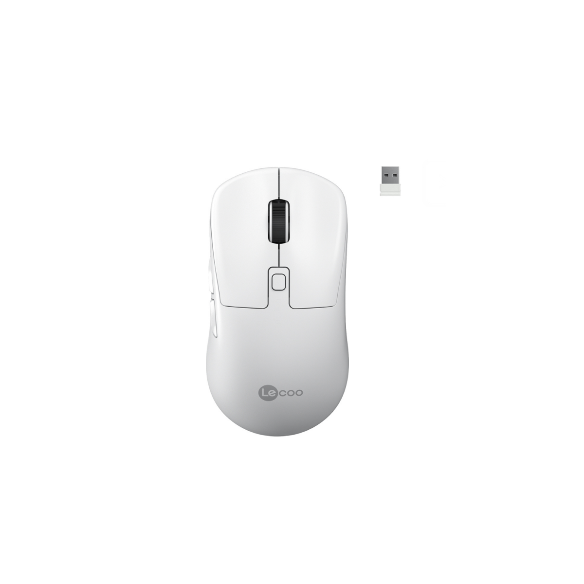 Lecoo WS216 Kablosuz 1600DPI 7 Tuşlu Optik Mouse Beyaz