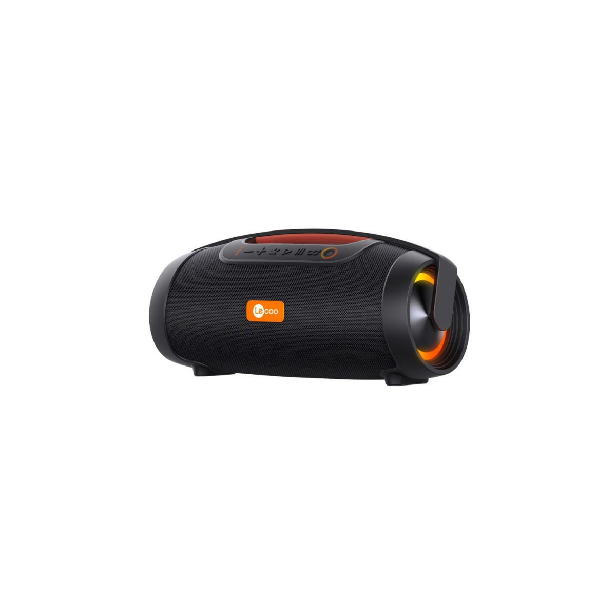 Lecoo DS151 40W Kablosuz Bluetooth 5.0 RGB TWS Boombox Stereo Taşınabilir Hoparlör Siyah