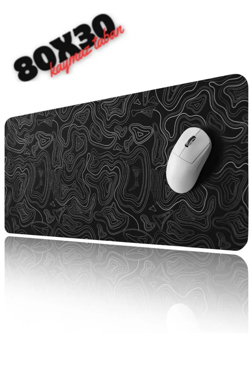 80x30  %80 Speed %20 Kontrol Premium Oyuncu Mousepad Yüksek Kaliteli Baskı Speed Kumaş Yüzey