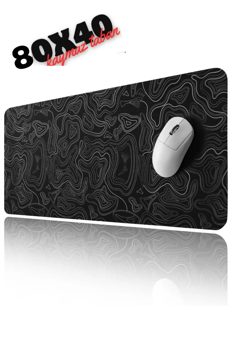 80x40  %80 Speed %20 Kontrol Premium Oyuncu Mousepad Yüksek Kaliteli Baskı Speed Kumaş Yüzey