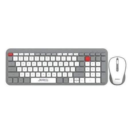 Jedel BT+2.4Ghz Triple Mode Kablosuz Klavye Mouse Seti Türkçe Q