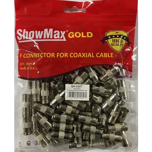 Showmax Gold F Ara Konnektör 100 adet