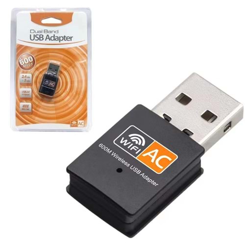 Torima YD-48 USB 2.0 600 Mbps Mini Wifi Adaptörü Kablosuz Alıcı