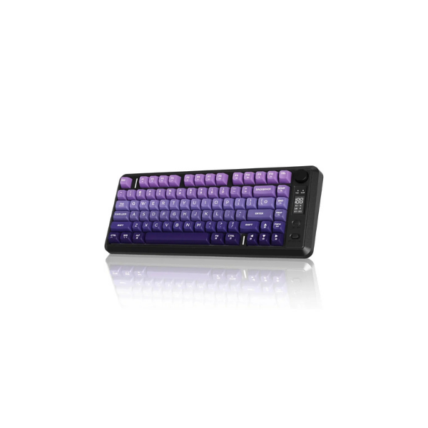 Freewolf M75 Kablosuz BT+2.4Ghz Oled TFT Ekranlı Membran Reinbow Aydınlatmalı Gaming Oyuncu Klavye