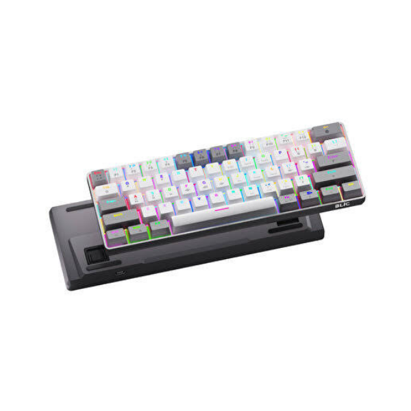 t60w 61 Tuş Mekanik Red Switch Gaming Oyuncu Klavyesi 
