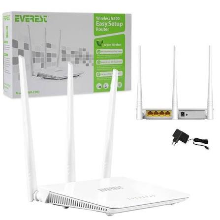 Everest 300Mbps WPA2 Kablosuz  Router EWR-F303